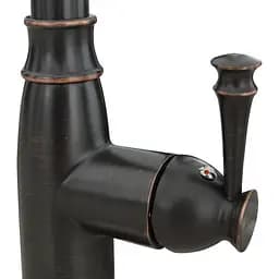 Змішувач для кухні з витяжним виливом Rea Deco black (REA-B0182) чорний матовий - мініатюра 4