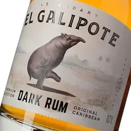 Ром El Galipote Dark Rum 40% 0.7 л - мініатюра 6