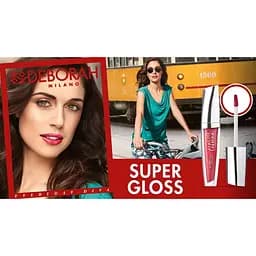 Блиск для губ Deborah Super Gloss відтінок 06 (Pearly Red) 4.5 г - мініатюра 4
