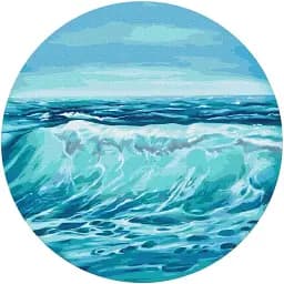 Картина по номерам Brushme Волна © Iryna Ponna 40x40 см