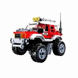 Конструктор Sluban M38-B0663B Джип із фігуркою, 145 деталей — розвиваючий ігровий набір для дітей від 6 років