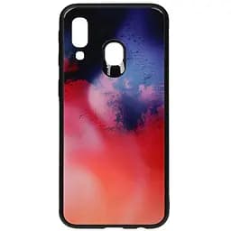 Чехол-накладка Toto Print Glass Space Case Samsung Galaxy A40 Candy