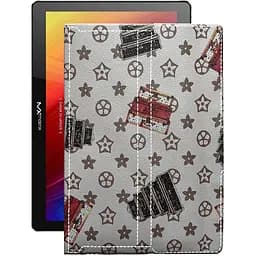 Чохол StatusCASE з екошкіри для планшету Matrix 1016 3G Луі-Вітон-білий