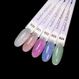 Набір Акрил-гелей Reglance "Reflective" Moonstone 15г (3шт) - мініатюра 2