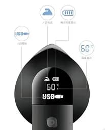 Праска акумуляторна Kemei Km-1836 2500 мАг - мініатюра 2