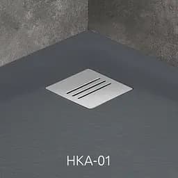 Душовий піддон Radaway Kyntos A 100x100 колір антрацит HKA100100-64 - мініатюра 5