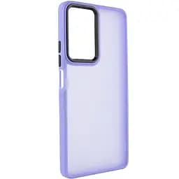 Чохол TPU+PC Lyon Frosted для Xiaomi Redmi Note 10 Pro / 10 Pro Max Purple