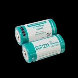 Акумулятор 16340 Keeppower P1634TC Type-C RCR123A 3В 1000мАч Li-ion - мініатюра 3