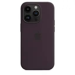 Силіконовий чохол CasePro Silicone Case with MagSafe Elderberry для iPhone 14 Pro - мініатюра 4