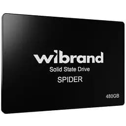 Твердотільний накопичувач SSD 480Gb Wibrand Spider SATA3 2.5" 3D TLC 550/460 МБ/с (WI2.5SSD/SP480GBST)