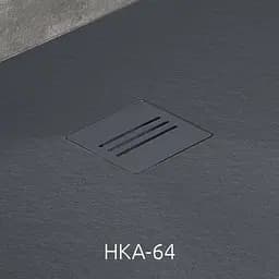 Душовий піддон Radaway Kyntos C 90x90 колір антрацит HKC9090-64 - мініатюра 6