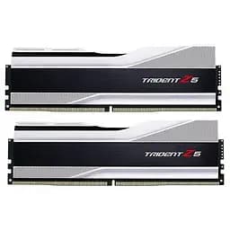 Модуль памятi DDR5 2x16GB/5600 G.Skill Trident Z5 Silver (F5-5600J4040C16GX2-TZ5S)