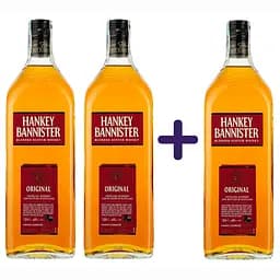 Виски Hankey Bannister Original Blended Scotch Whisky 40% 3 л (3 шт. х 1 л)
