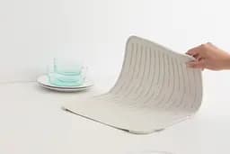 Килимок-сушарка для посуду Brabantia Dish Drying, 43,8 х32,5х0,9 см, м'ятний (117466) - мініатюра 4