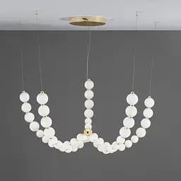 Люстра із серії Perla на 5 дуг з 3-ма світловими режимами | Line F | Арт. SG010/5