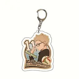Брелок акриловый Волейбол!! Кей Цукишима Haikyuu!! Kei Tsukishima 5 см