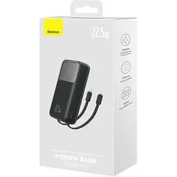 Зовнішній акумулятор Baseus Comet Series Dual-Cable 20000mAh 22.5W P10022509112-00 - мініатюра 6