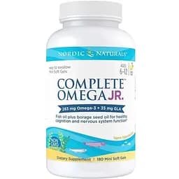 Жирные кислоты Nordic Naturals Complete Omega Junior, 180 капсул лимон