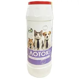 Дезодорант осушувач Свіжий Лоток Антизапах + Сухість для туалетів домашніх тварин Лаванда 600 г