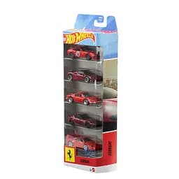 Набір Hot Wheels з 5-и базових машинок Ferrari (JLN12) - мініатюра 7