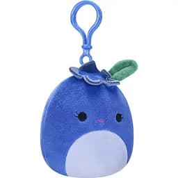 М'яка іграшка-брелок Squishmallows Чорниця Блубі, 9 см (SQCP00147) - мініатюра 3