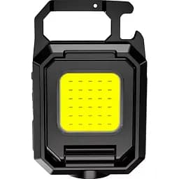 Багатофункціональний ліхтарик DK Handheld Multifunctional LED Flashlight WJ808 Black [98919]