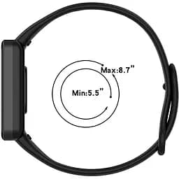 Силіконовий ремінець BeCover для Xiaomi Smart Band Pro Blue-Horizon (707169) - мініатюра 3