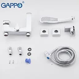 Змішувач для ванни Gappo G3250-8, хром, Хром - мініатюра 5