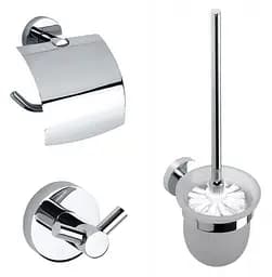 Набор аксессуаров 3 в 1 Bemeta Omega 204301, Хром