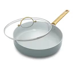 Сотейник з кришкою GreenPan Padova 28 см з керамічним покриттям (CC002827-001) - мініатюра 5