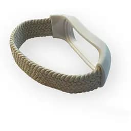 Ремінець BeCover Elastic Nylon Style для Xiaomi Mi Smart Band 5 / Mi Smart Band 6 Size M Beige (710495) - мініатюра 4