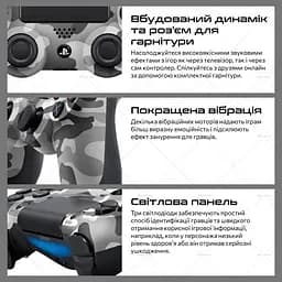 Бездротовий геймпад Sony PlayStation/PC DualShock 4 Green Camo - мініатюра 4