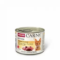 Вологий корм Animonda Carny Poultry Cocktail для кошенят, з птахом, 200 г