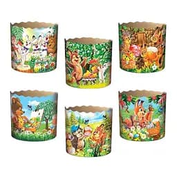 Форми для випічки паски Дитячі 7х6.5 см 50 шт.