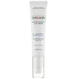 Крем для очей Enough Collagen 3 in 1 Whitening Moisture Eye Cream Освітлення, 30 мл