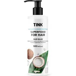 Бальзам для сухого волосся Tink Кокос та Пшеничні протеїни 500 мл