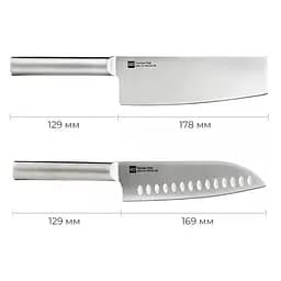 Набір ножів з підставкою Xiaomi HuoHou Stainless Steel (HU0095) 5 предметів - мініатюра 5