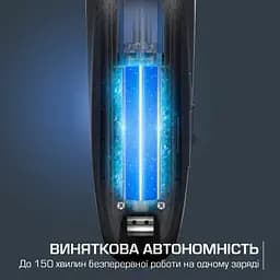 Rowenta Машинка для стрижки Barber Experience, для голови, мережа+акум., роторний мотор DC, насадок-12, нержавіюча сталь з покриттям DLC, синій - мініатюра 10