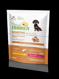 Сухий корм Natural Trainer Dog Sensitive Puppy&Junior Mini With Salmon для цуценят міні порід 0.8 кг