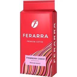 Набір меленої кави Ferarra Caffe: Arabica, Africano, Crema Irlandese, Cuba Libre, Blue Espresso, Strawberry Choco 1.5 кг (6 п. x 250 г) - мініатюра 3