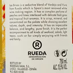 Вино Bodegas Naia Las Brisas Blend, біле, сухе, 0,75 л - мініатюра 3