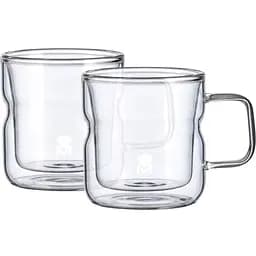 Набір чашок MasterPro Mixology з подвійними стінками 140 мл, 2 шт (BGMP-20208)