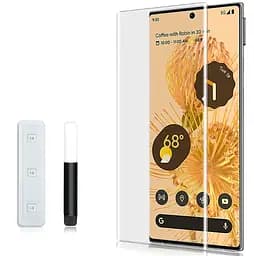 Захисне скло DK для Google Pixel 6 Pro UV Curved 015840 clear - мініатюра 2