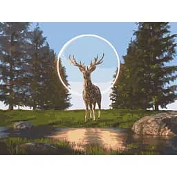 Картина за номерами ArtCraft Поводир до сяйва 40х50 см 11636-AC