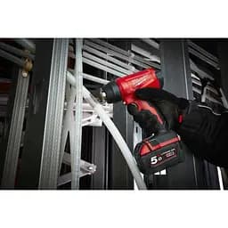Термоповітродувка акумуляторна MILWAUKEE, M18 BHG-502C (зарядний пристрій M12-18 FC, 2 акумулятори М18 В5 5Аг, аксесуари, кейс) - мініатюра 8
