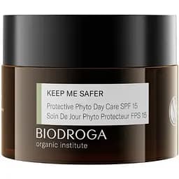 Органічний денний крем для обличчя Biodroga Keep me Safer SPF 15 50 мл