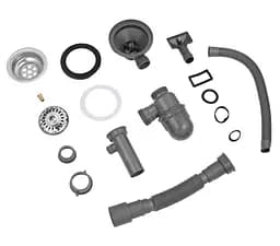 Кухонна мийка Kroner KRP Dekor - 6060L (0,6 мм) (CV022812) - мініатюра 7