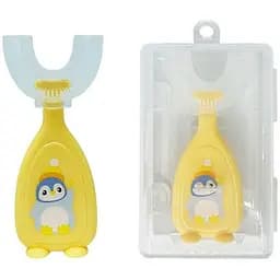 Дитяча зубна щітка-капа в футлярі MGZ-0730(Yellow) жовтий