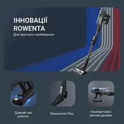 Пилосос акумуляторний Rowenta X-Force Flex 14.80 Animal Aqua RH9BC1WO - мініатюра 6
