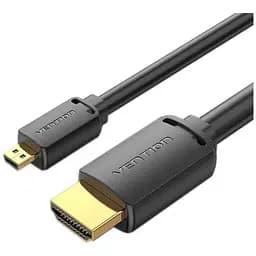 Кабель мультимедийный HDMI M to HDMI micro M 3.0m V2.0 4K 60Hz VENTION (AGIBI)